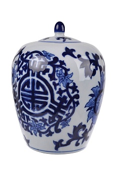 Ваза с крышкой Glasar AV1184