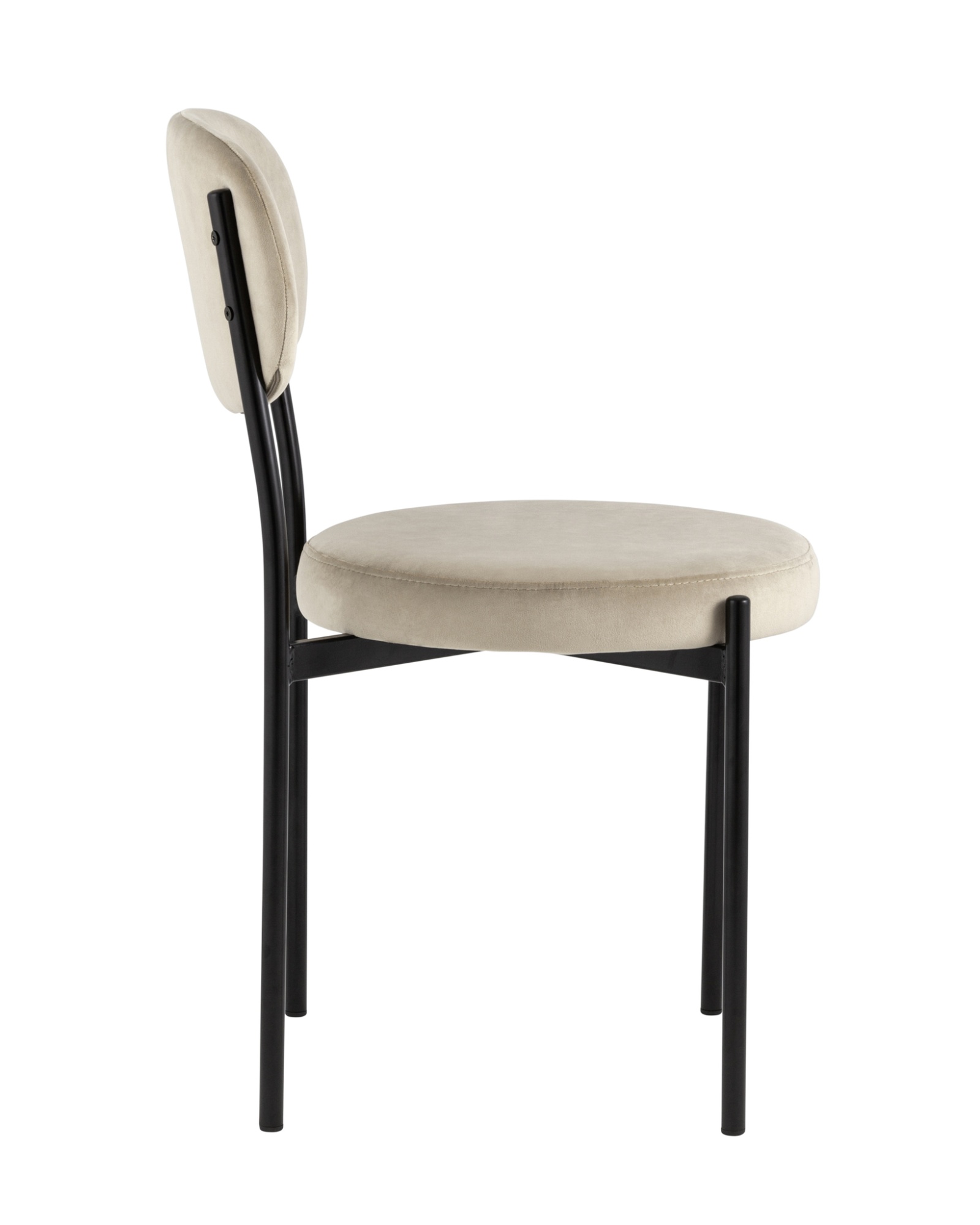 Стул Бриф велюр бежевый Stool Group