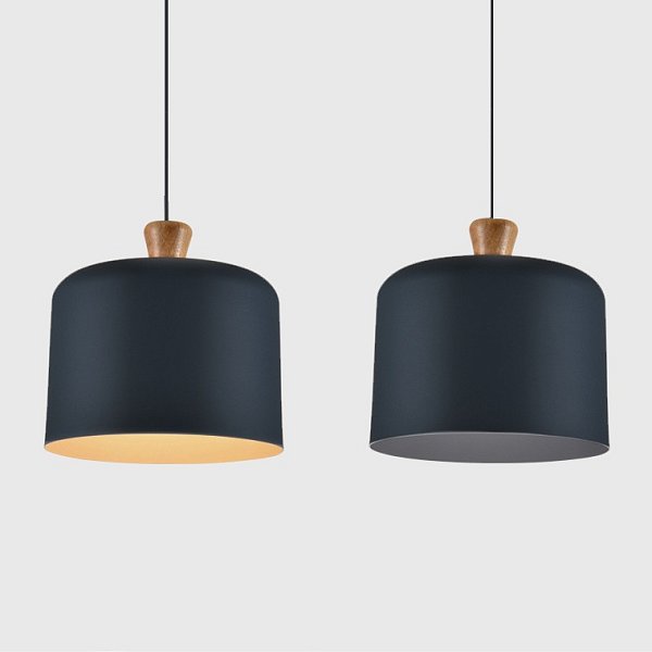 Подвесной светильник BEAN Black 300 by ImperiumLoft