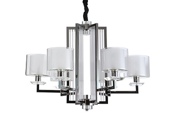 Подвесная люстра Newport 4406+1/C black glossy