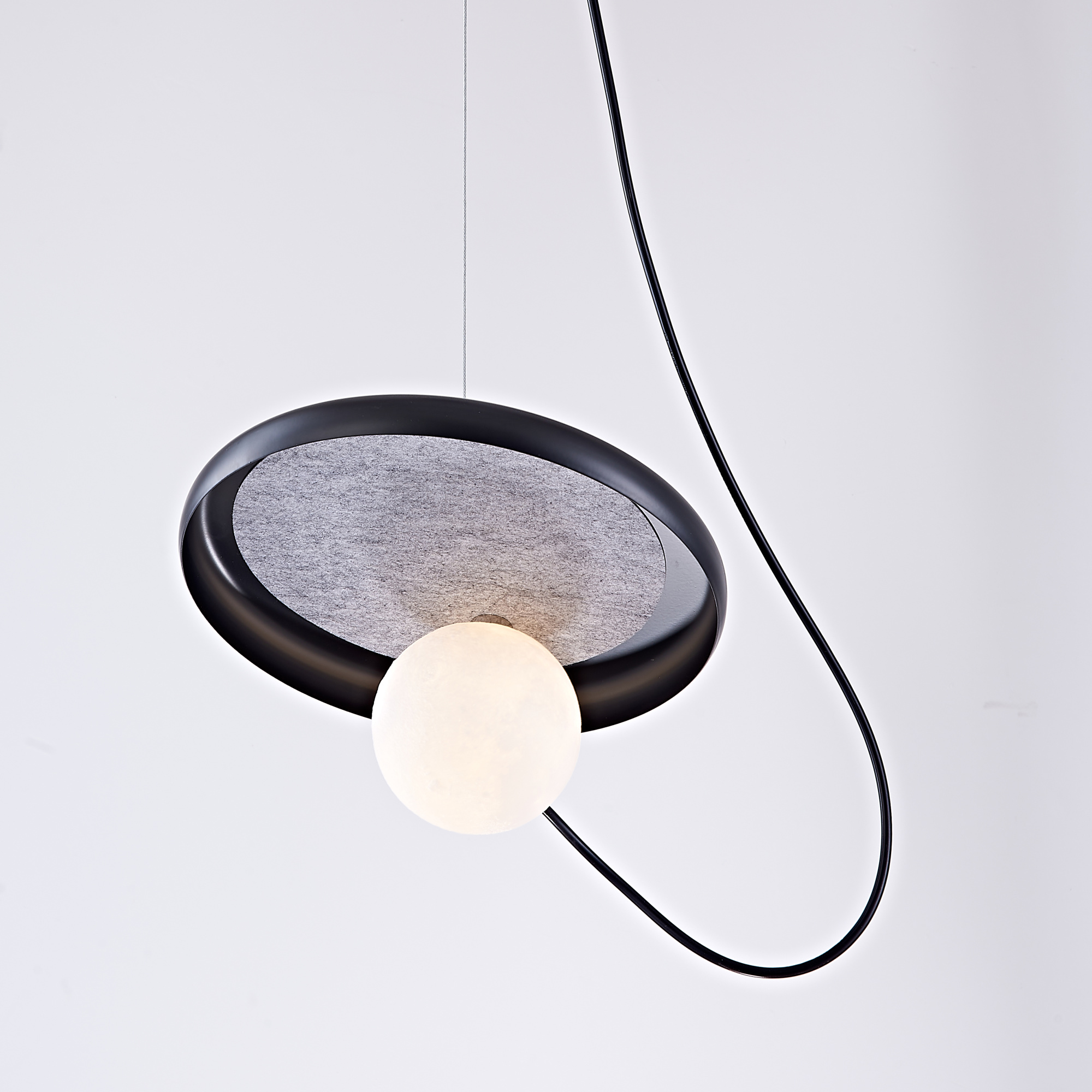 Подвесной светильник MARGOTT D25 Black by ImperiumLoft