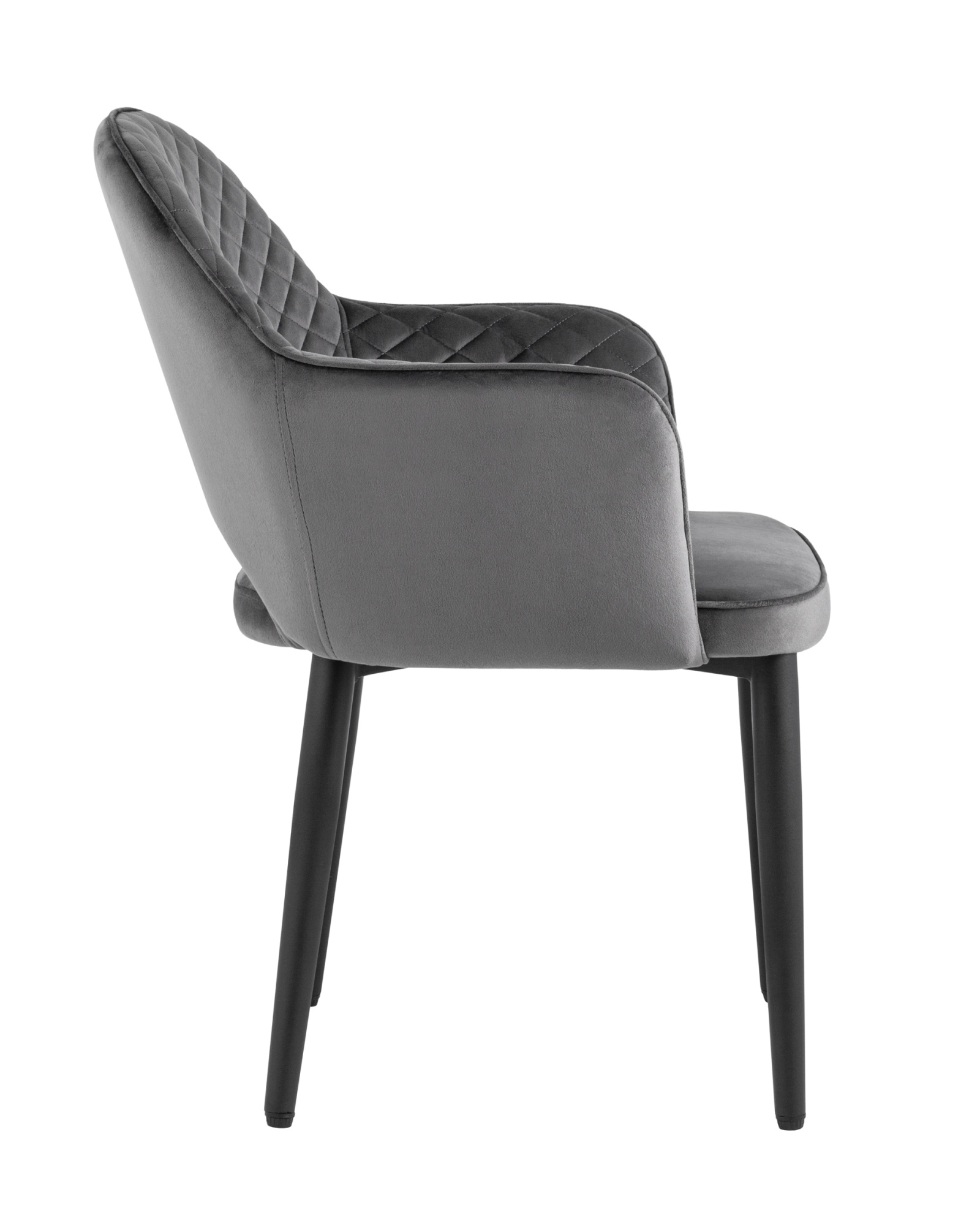 Стул Венера диамант велюр серый 2 шт Stool Group