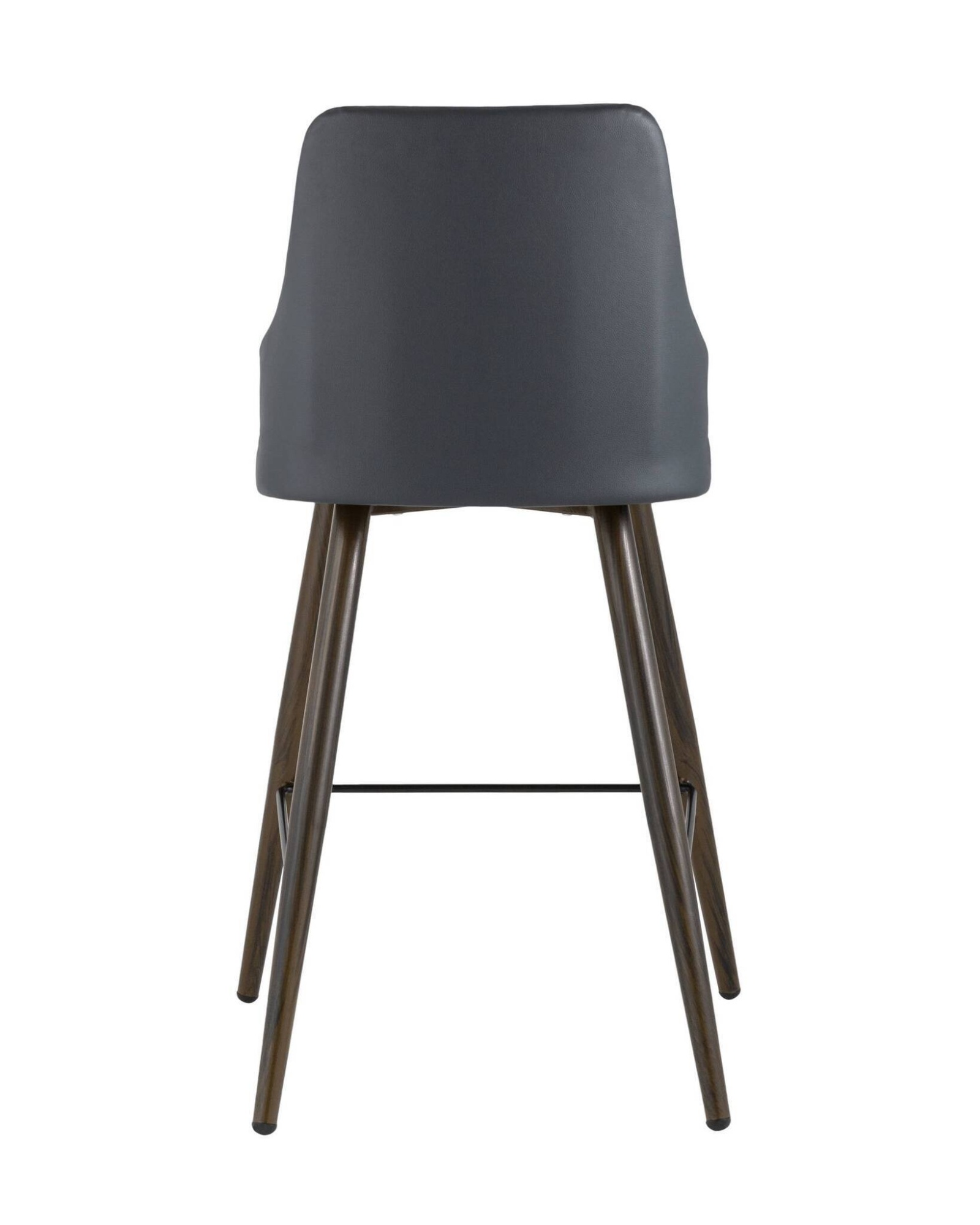 Стул полубарный Коналл экокожа антрацит Stool Group