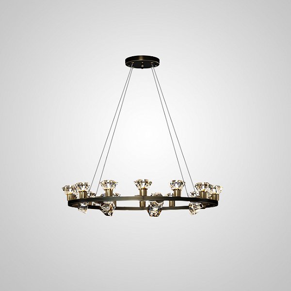 Подвесная люстра KENDRA CH D83 Black Brass by ImperiumLoft
