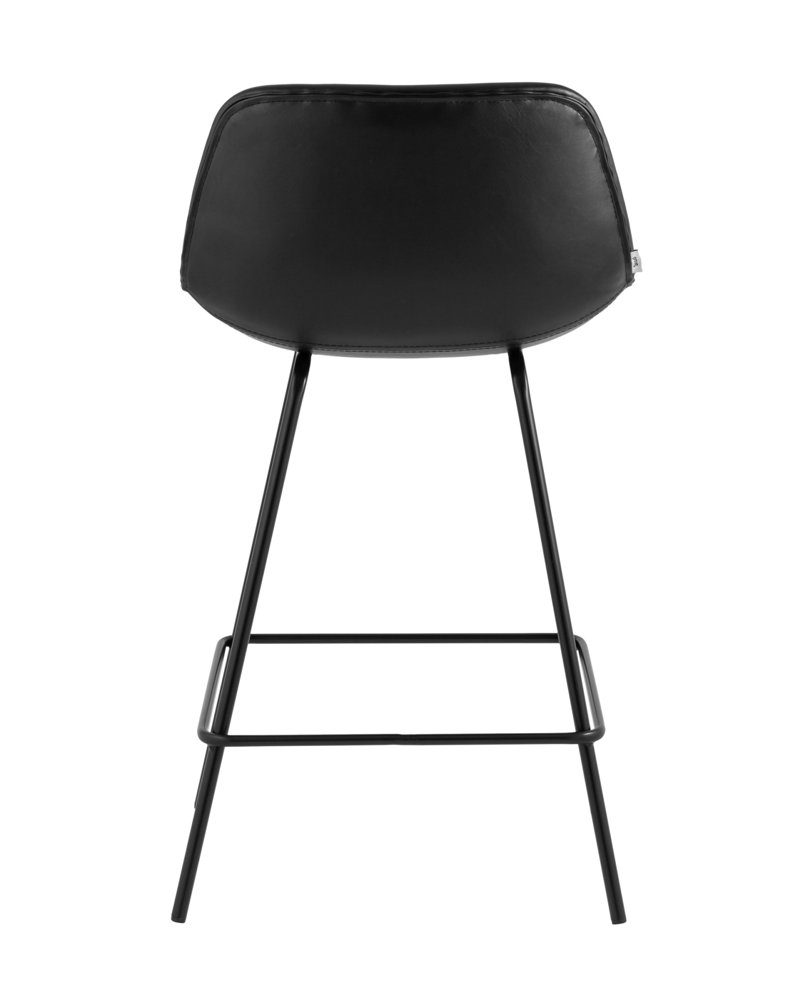 Стул полубарный Деймон экокожа черный Stool Group