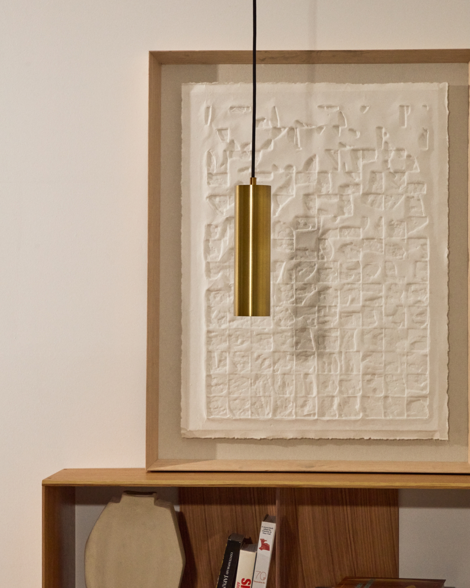 Подвесной светильник Andia из алюминия с золотой отделкой La Forma (ex Julia Grup)