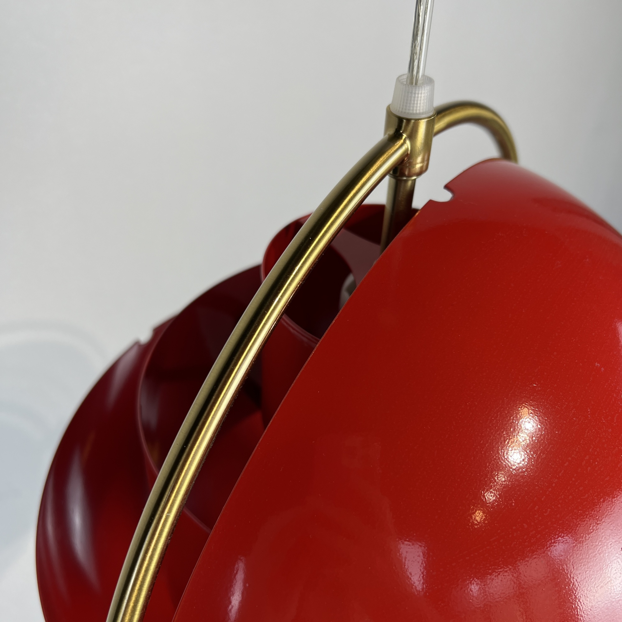 Люстра Louis Weisdorff Gubi Multi-Lite Pendant Red By Imperiumloft