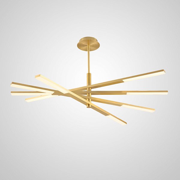 Подвесная люстра ORTON D96 Gold by ImperiumLoft