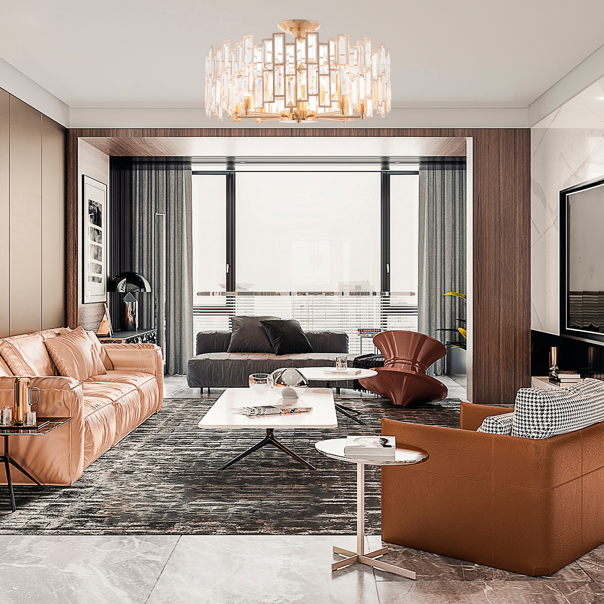 Люстра 373209/8/80/560 GD Arte Milano