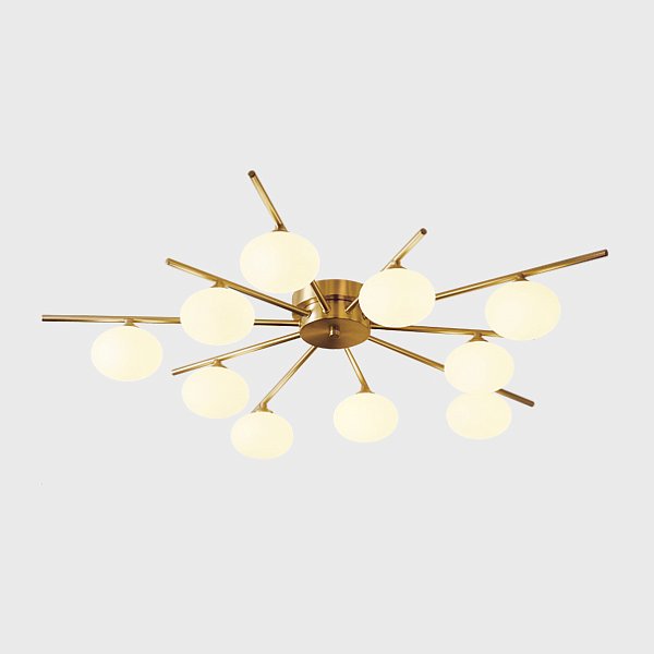 Потолочная люстра DAHLIA B L10 White by ImperiumLoft