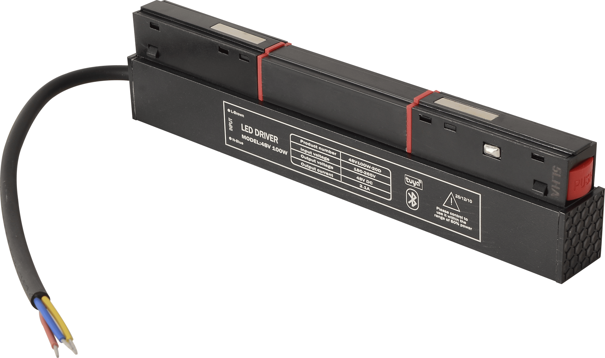 Драйвер для магнитного шинопровода 48V, 100W CLT 0.203 08 BL SMART
