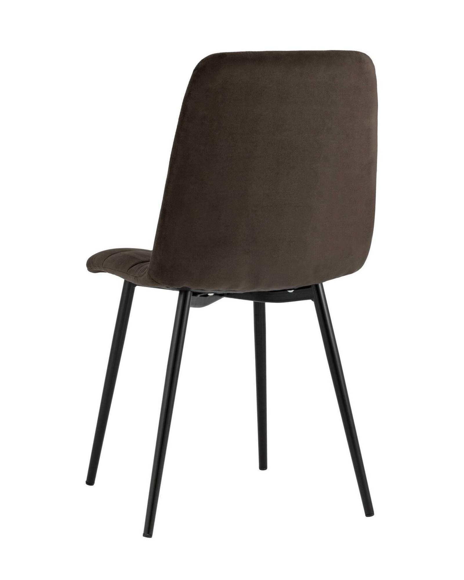 Стул Oliver велюр тёмно-коричневый Stool Group