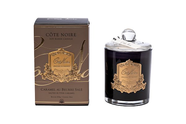 Свеча ароматическая Caramel в стакане в упаковке Garda Decor 96CN-45002