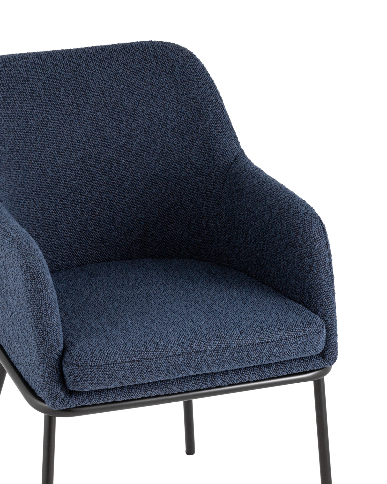 Стул Кози ткань букле синий Stool Group Стул Кози ткань букле синий Stool Group