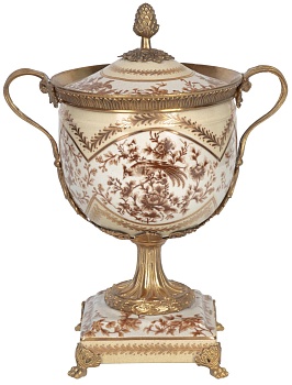 Ваза с крышкой Glasar J623C/FD3462E