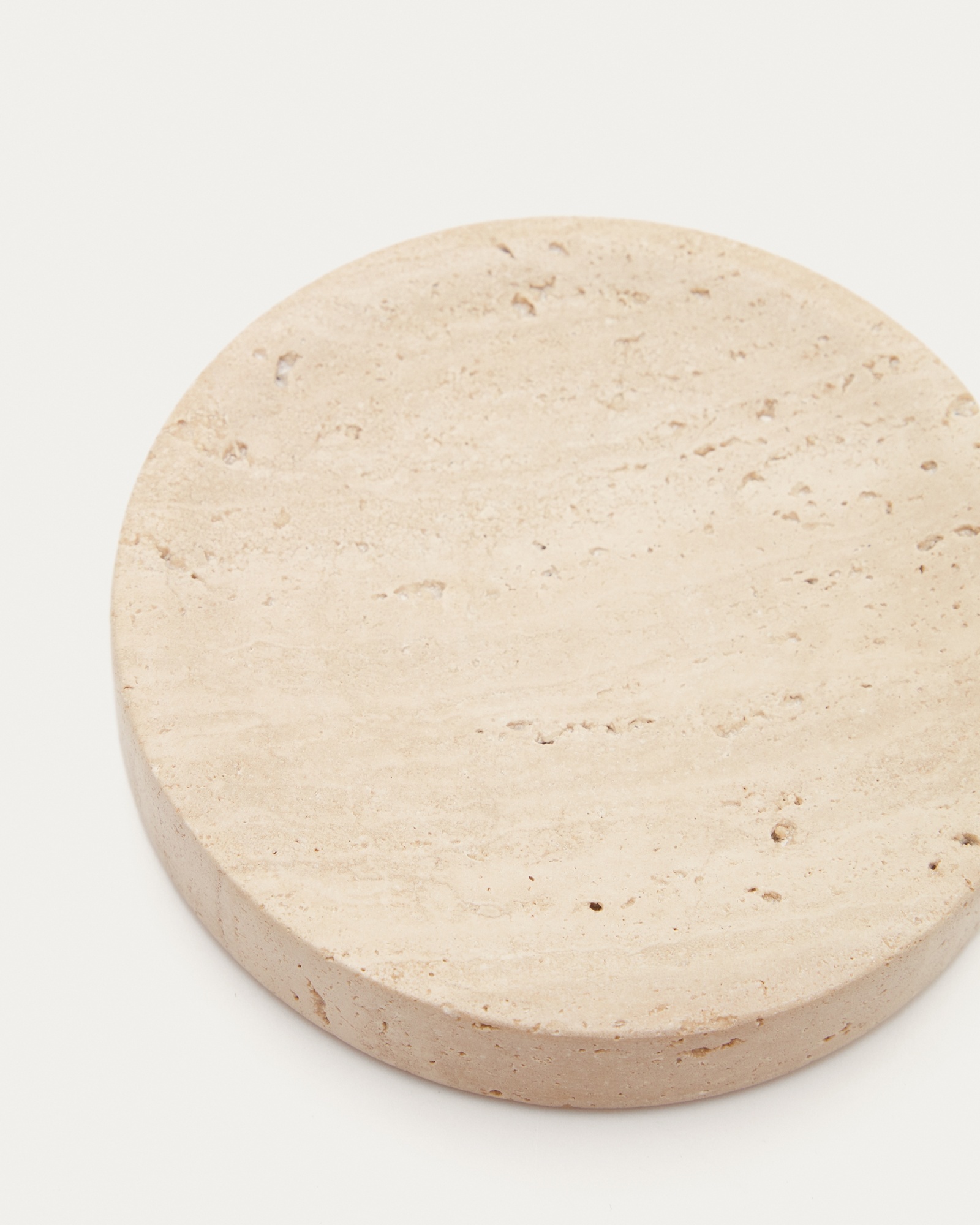 Macre Мыльница из бежевого травертина La Forma (ex Julia Grup)