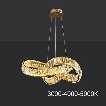 Подвесная люстра BERTOLDA Z D65 Трехцветный свет by ImperiumLoft