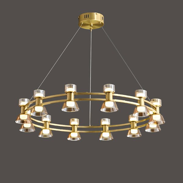 Подвесная люстра BLASIUS D83 Brass by ImperiumLoft