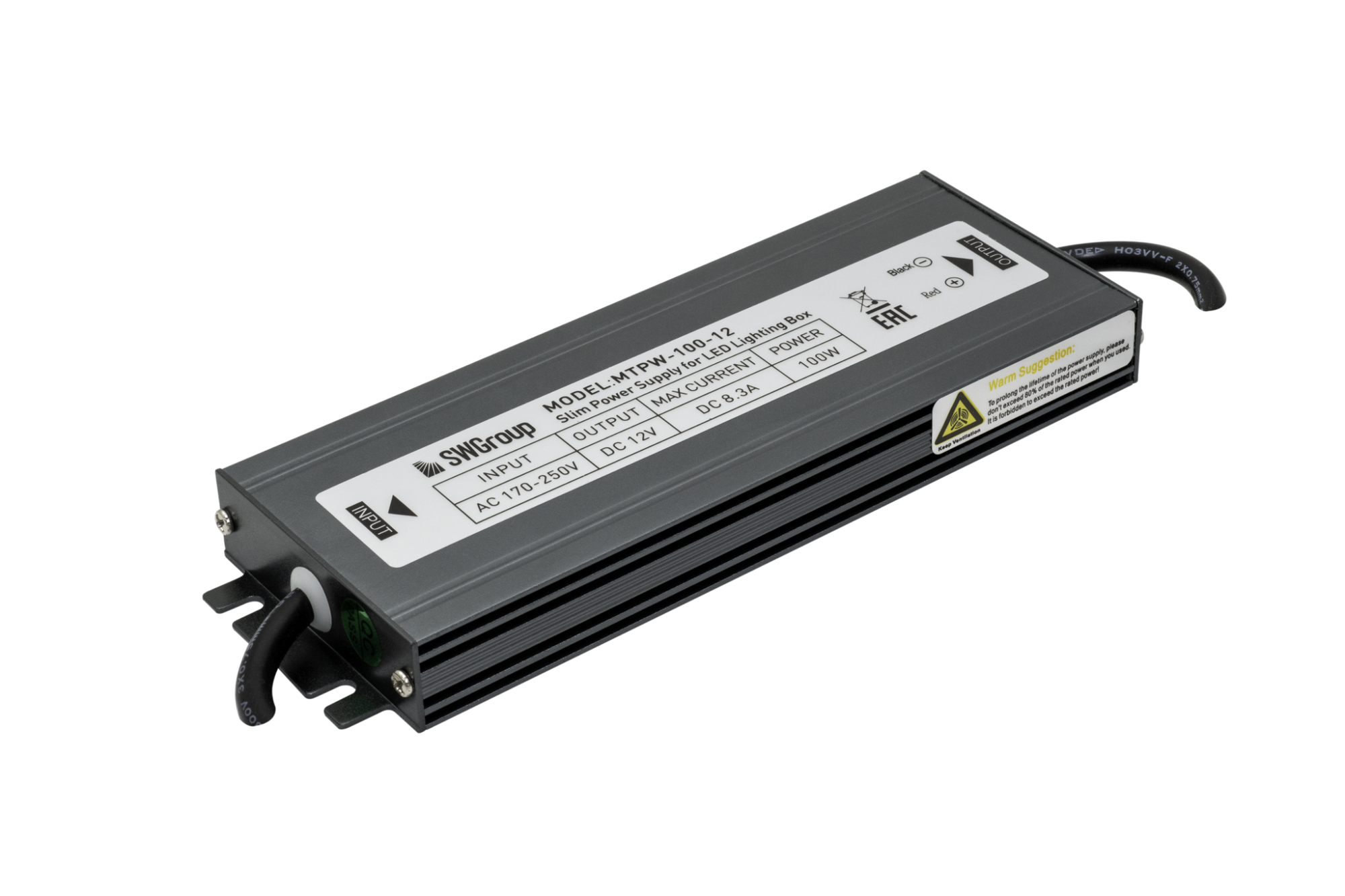 Блок питания SWG MTPW-100-12