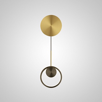 Настенный светильник RISOR BLOCK L1 Black by ImperiumLoft