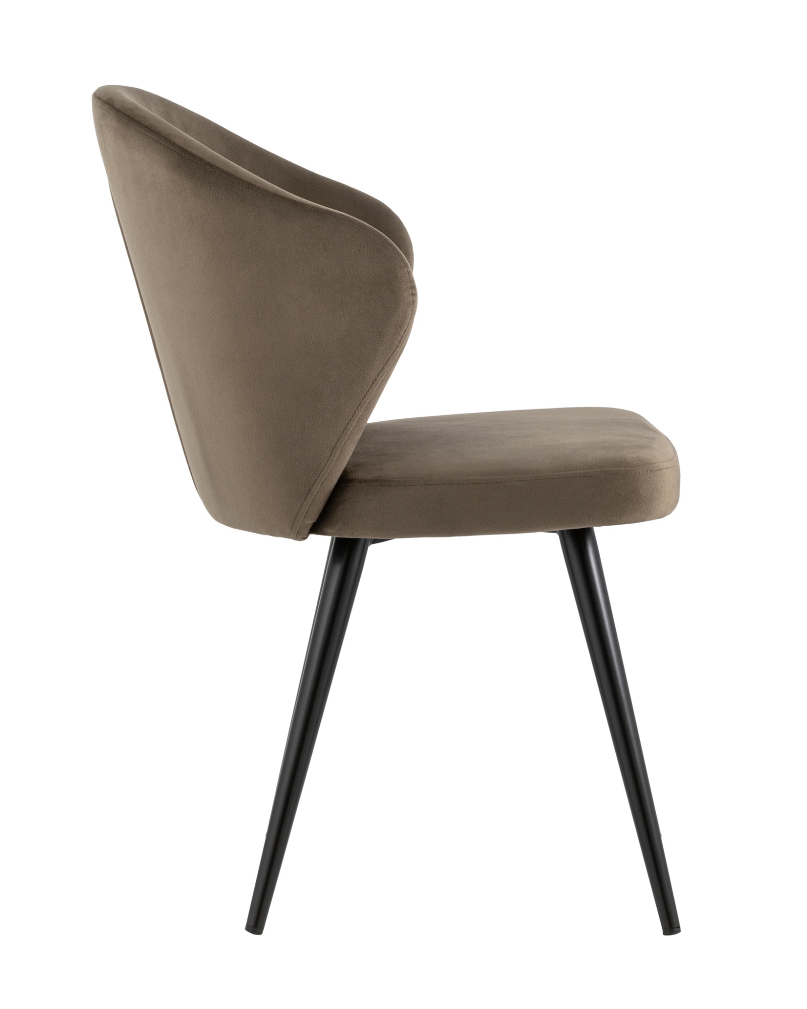 Стул Танго велюр коричневый Stool Group