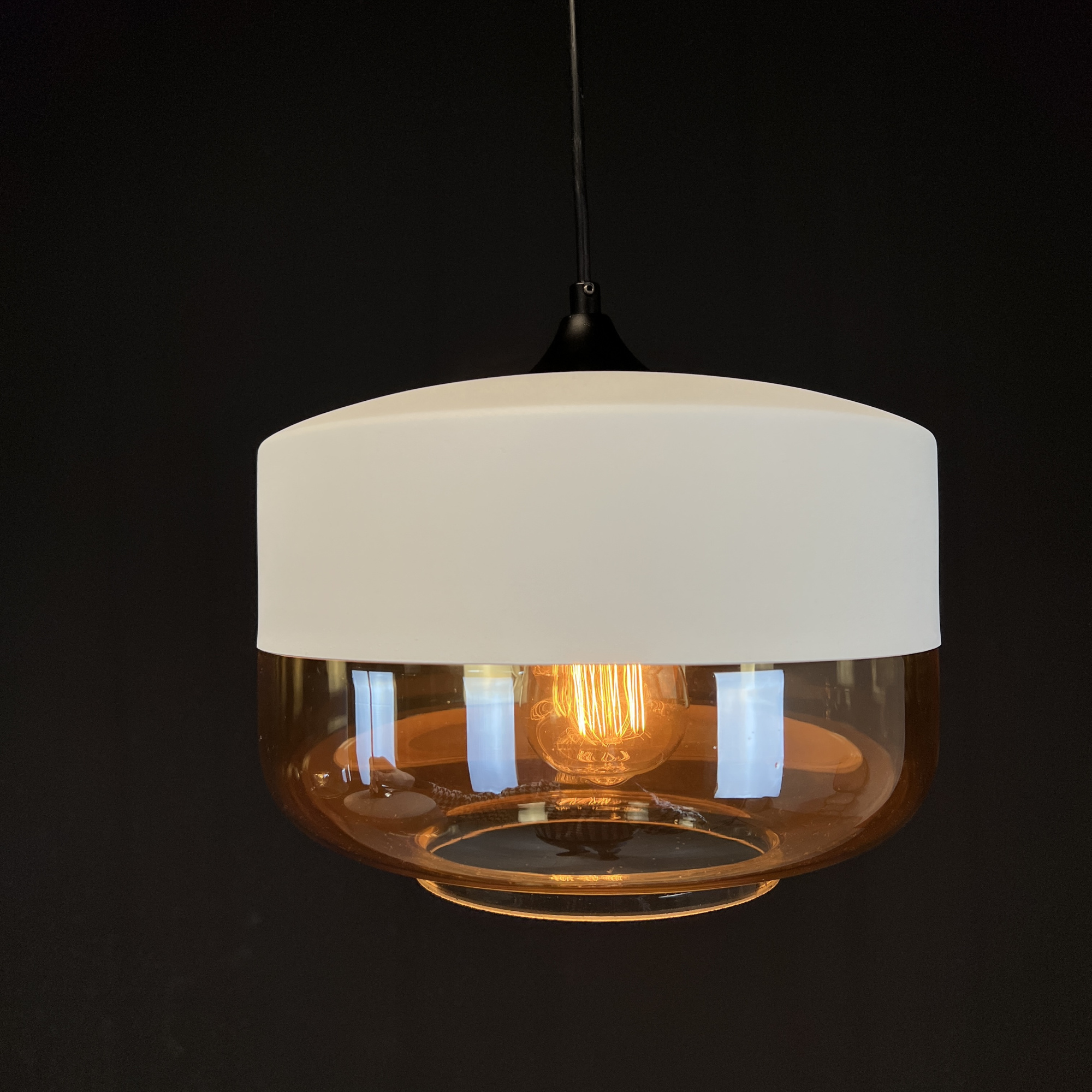 Подвесной Светильник Nord D D25 White/Amber By Imperiumloft