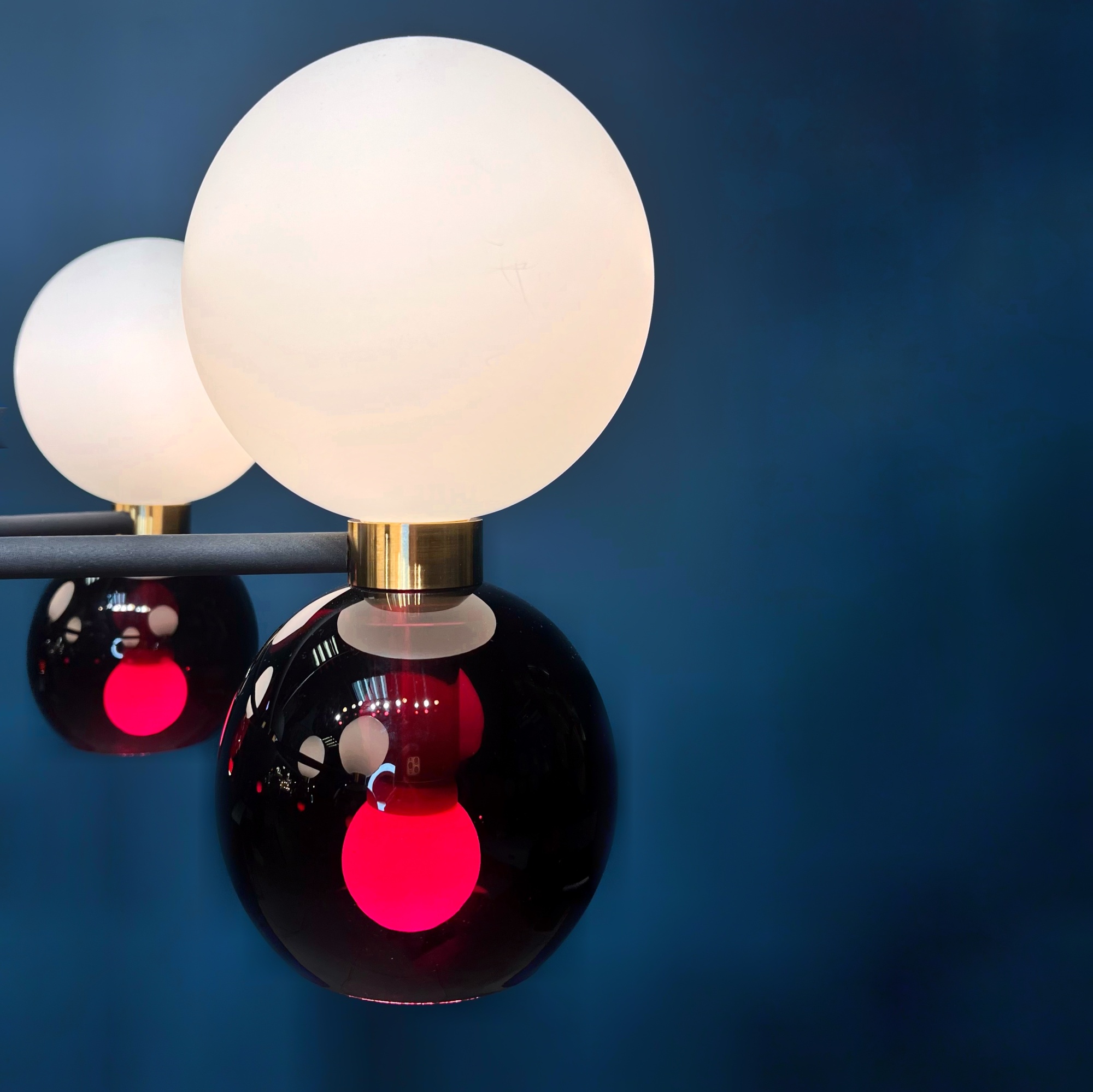 Люстра потолочная LAVINIA 12 (6+6) круг by ImperiumLoft