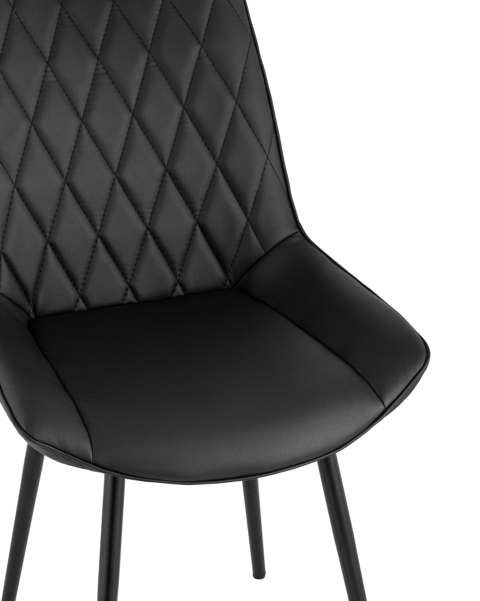 Стул Дарвин экокожа черный Stool Group