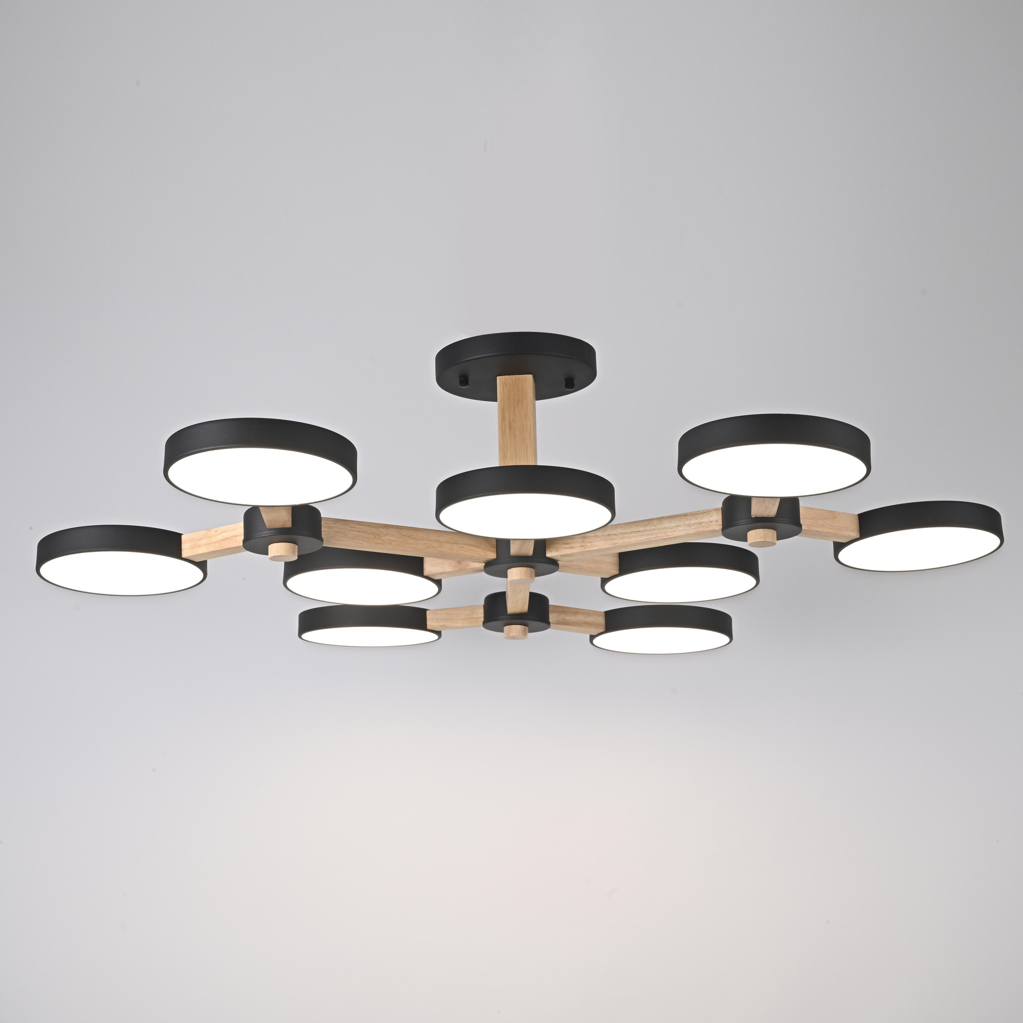 Подвесная люстра TURNA Черный by ImperiumLoft