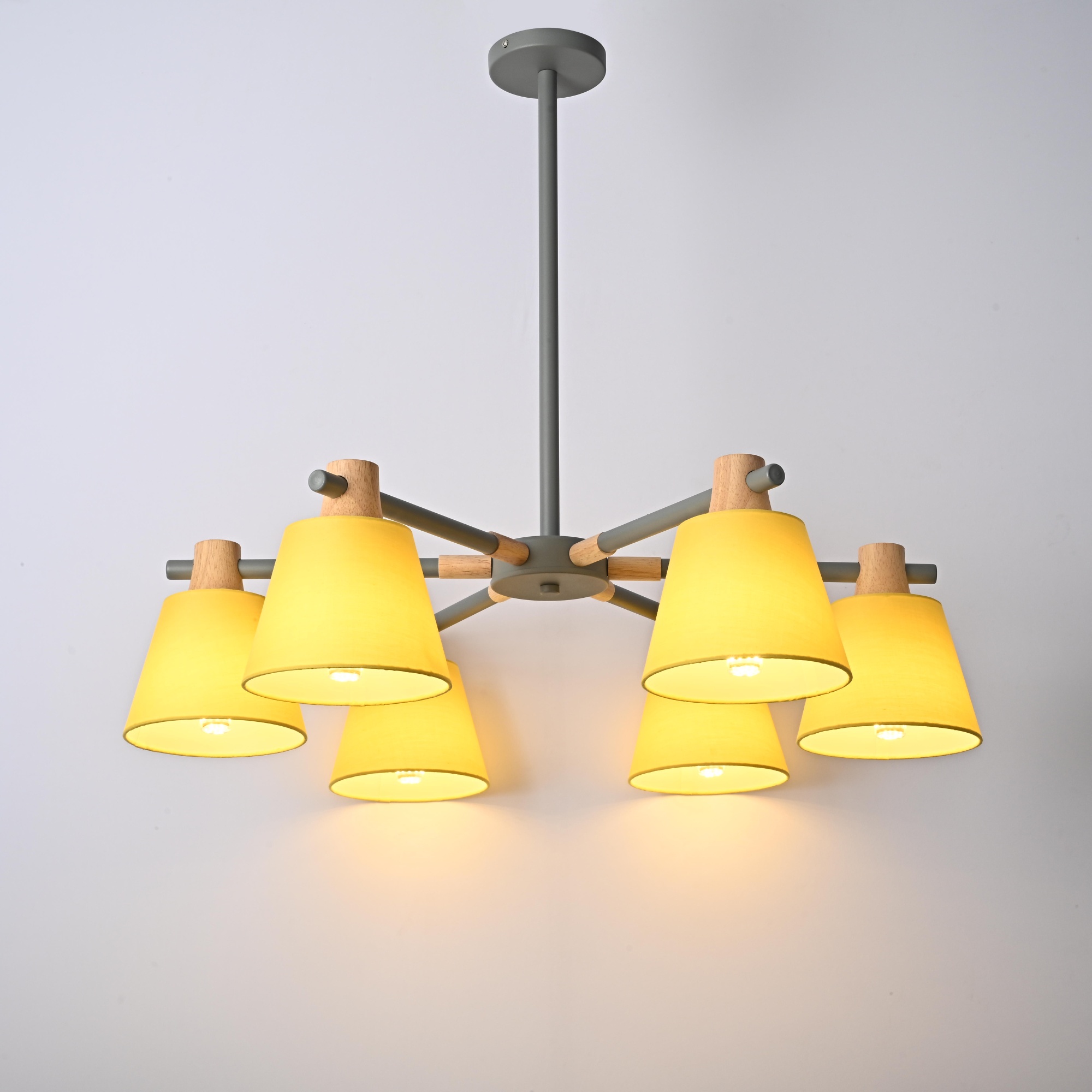 Потолочная Люстра На Штанге Natura A Yellow 6 By Imperiumloft