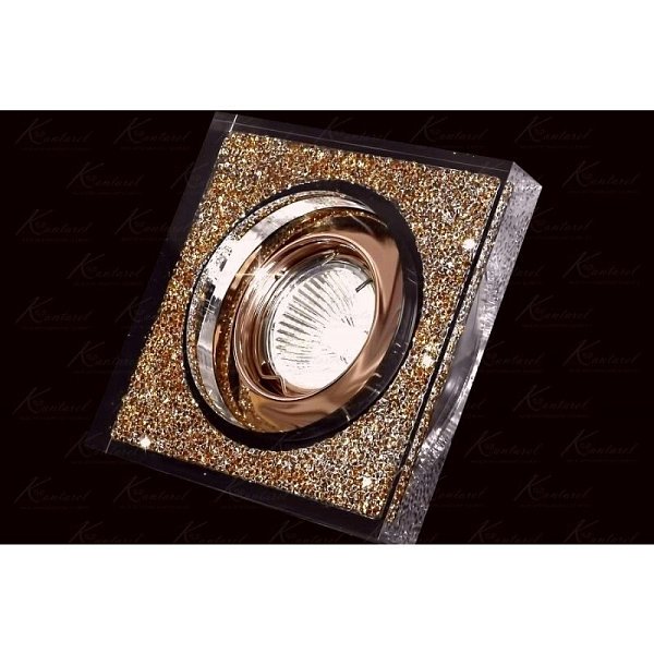 Встраиваемый светильник Kantarel Brillare CD 052.3.Gold