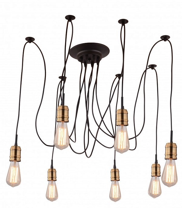 Подвесная люстра Arte Lamp A4290SP-7BK