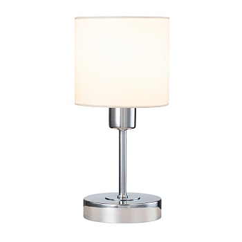 Настольная лампа Escada 1109/1 Chrome/Beige