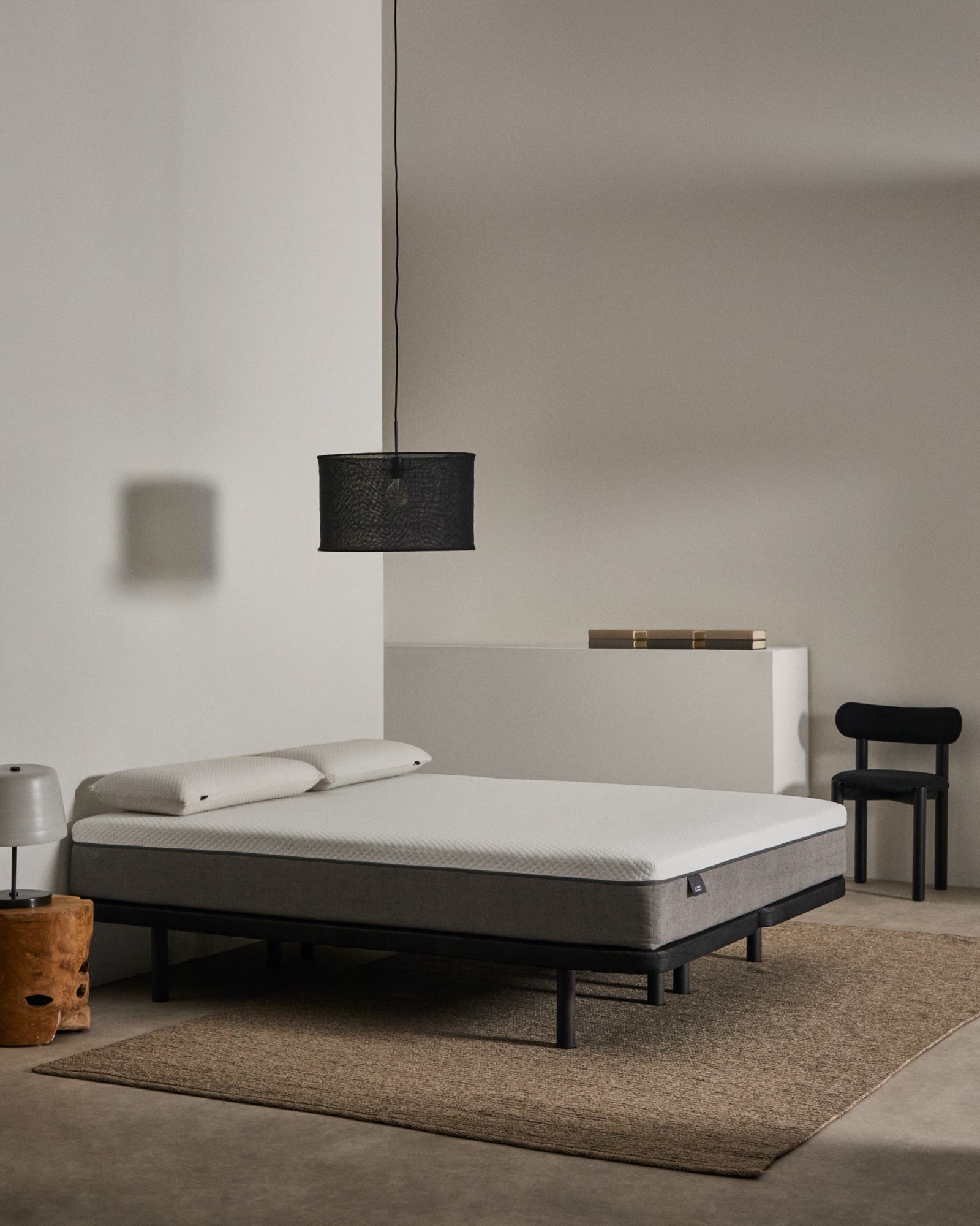 Основание для кровати Under 180x200 (2 u. 90x200) ткань 3D серый La Forma (ex Julia Grup)