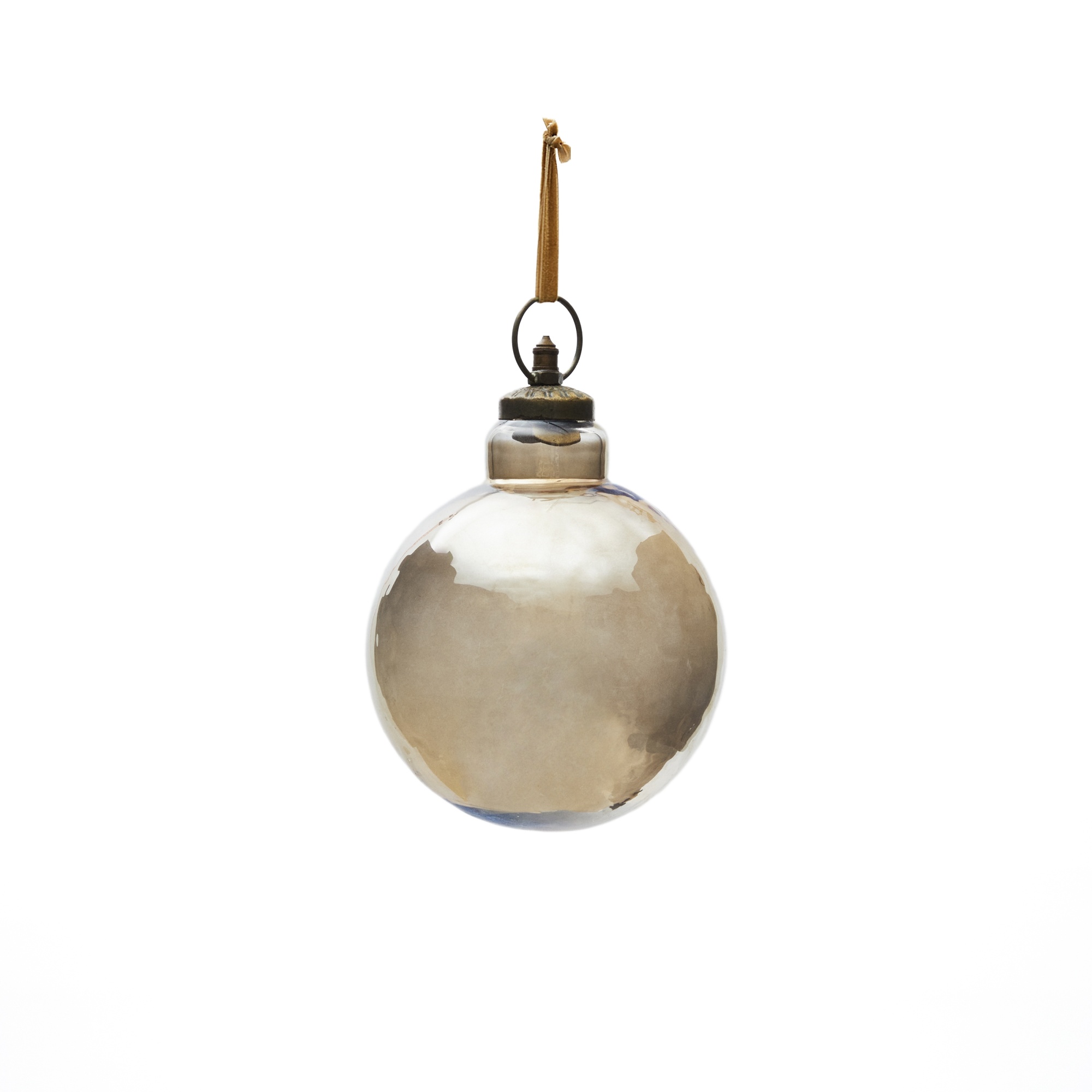 Новогодняя игрушка Piril из коричневого переработанного стекла, Ø 15 см La Forma (ex Julia Grup)
