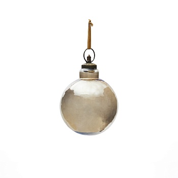 Новогодняя игрушка Piril из коричневого переработанного стекла, Ø 15 см La Forma (ex Julia Grup)