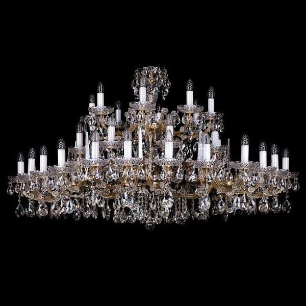 Люстра Artglass MARIA TEREZIA 32 NICKEL CE - 8006