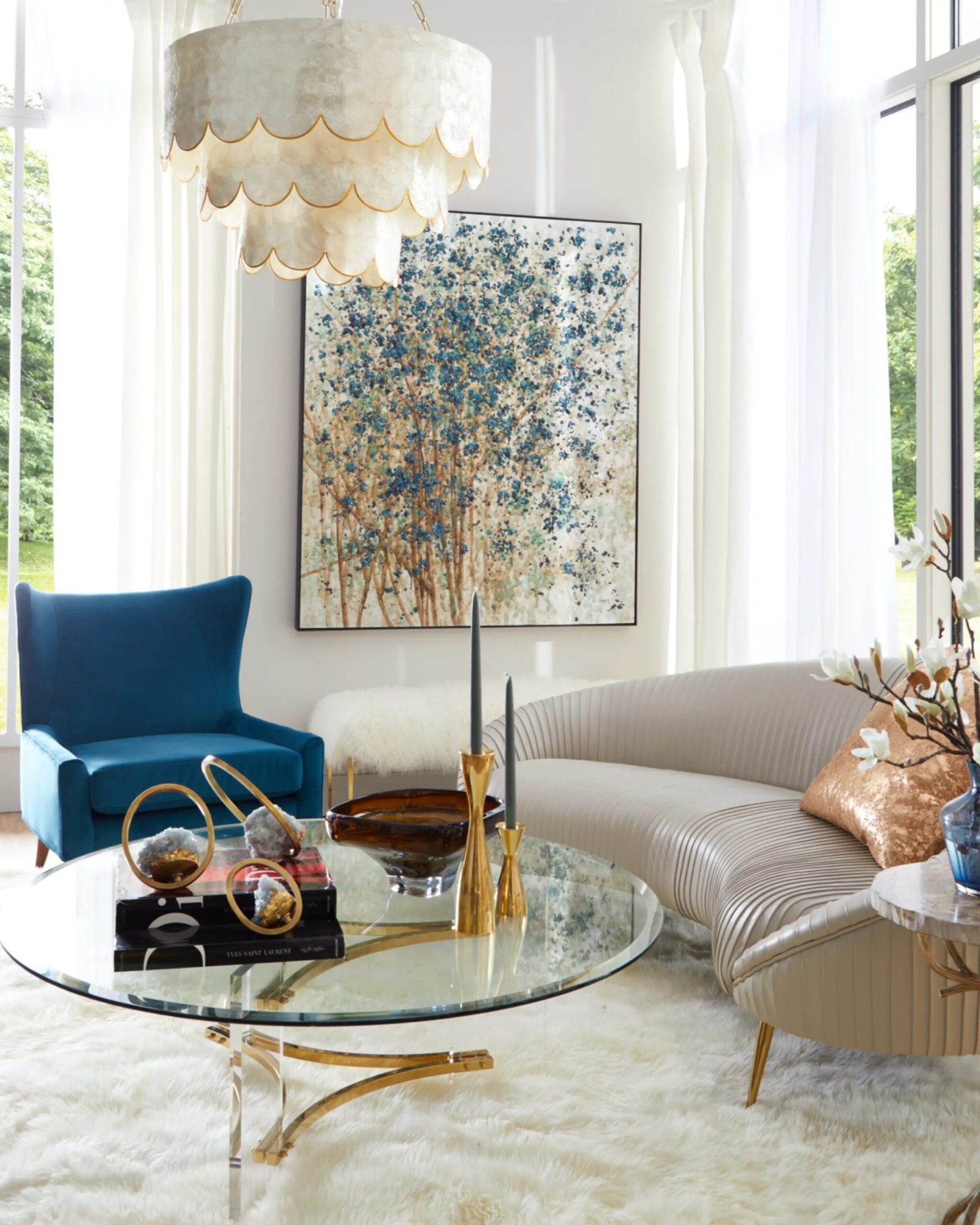 Стол журнальный Гарнет Louvre Home FCT120924RJ