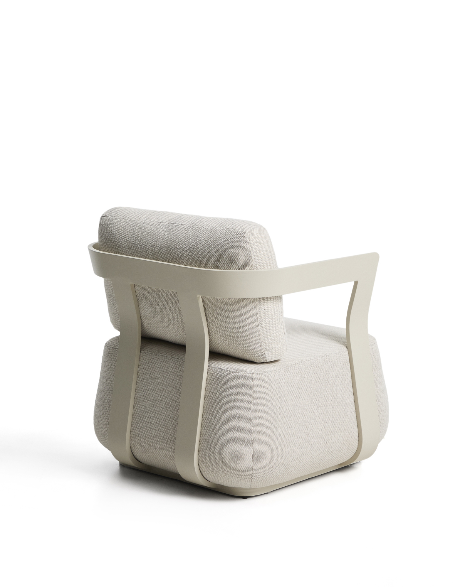 Уличное кресло Tamaris из алюминия цвета экрю La Forma 482652