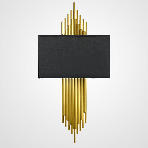 Бра Sohne Cg 90-0009 Fiore Black H75 W32 By Imperiumloft