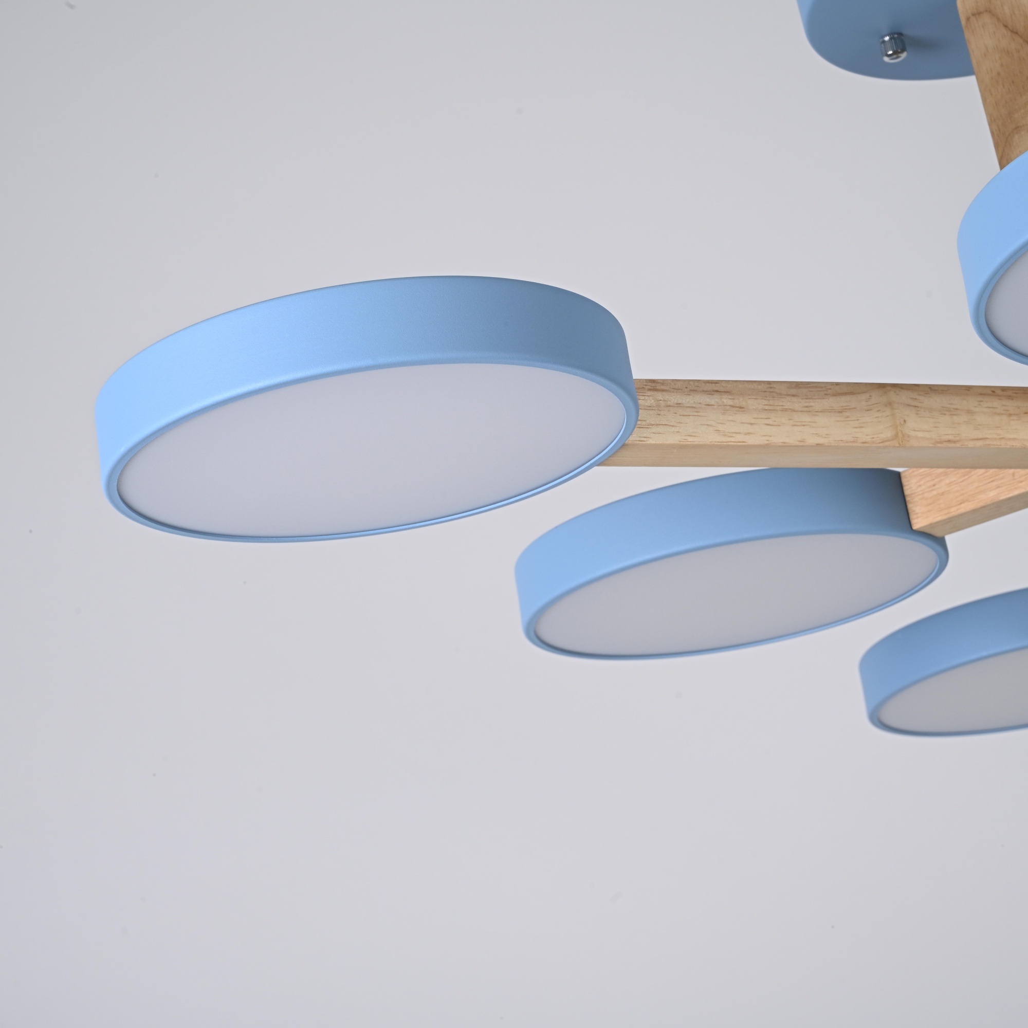 Потолочный светильник TURNA L6 Blue by ImperiumLoft