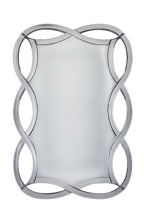 Зеркало декоративное в фигурной зеркальной раме Garda Decor 50SX-0925
