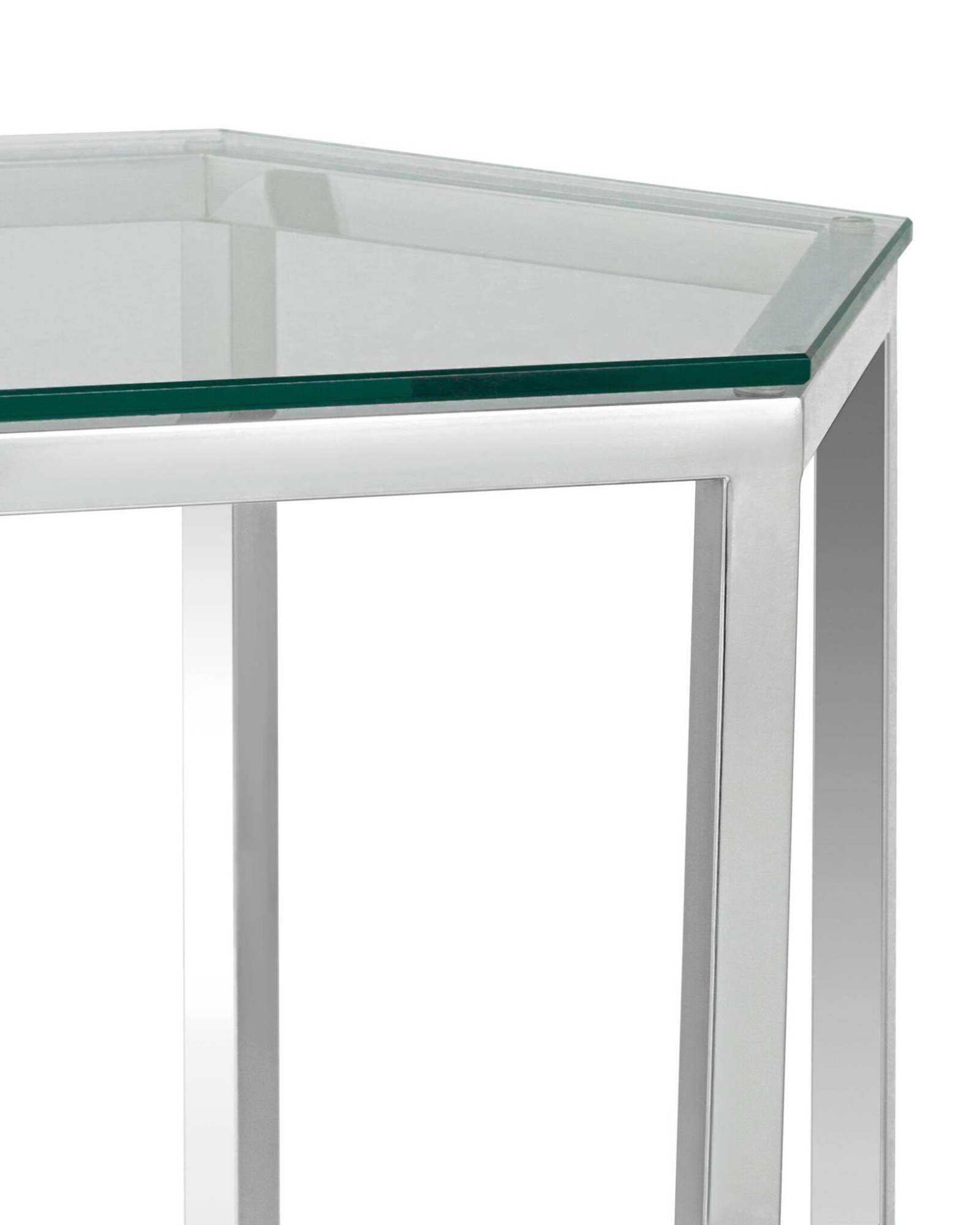 Журнальный стол ГЕКС серебро Stool Group