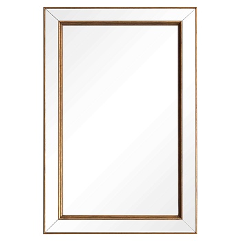 Зеркало BountyHome Miriada mini gold mv044-mini-gold
