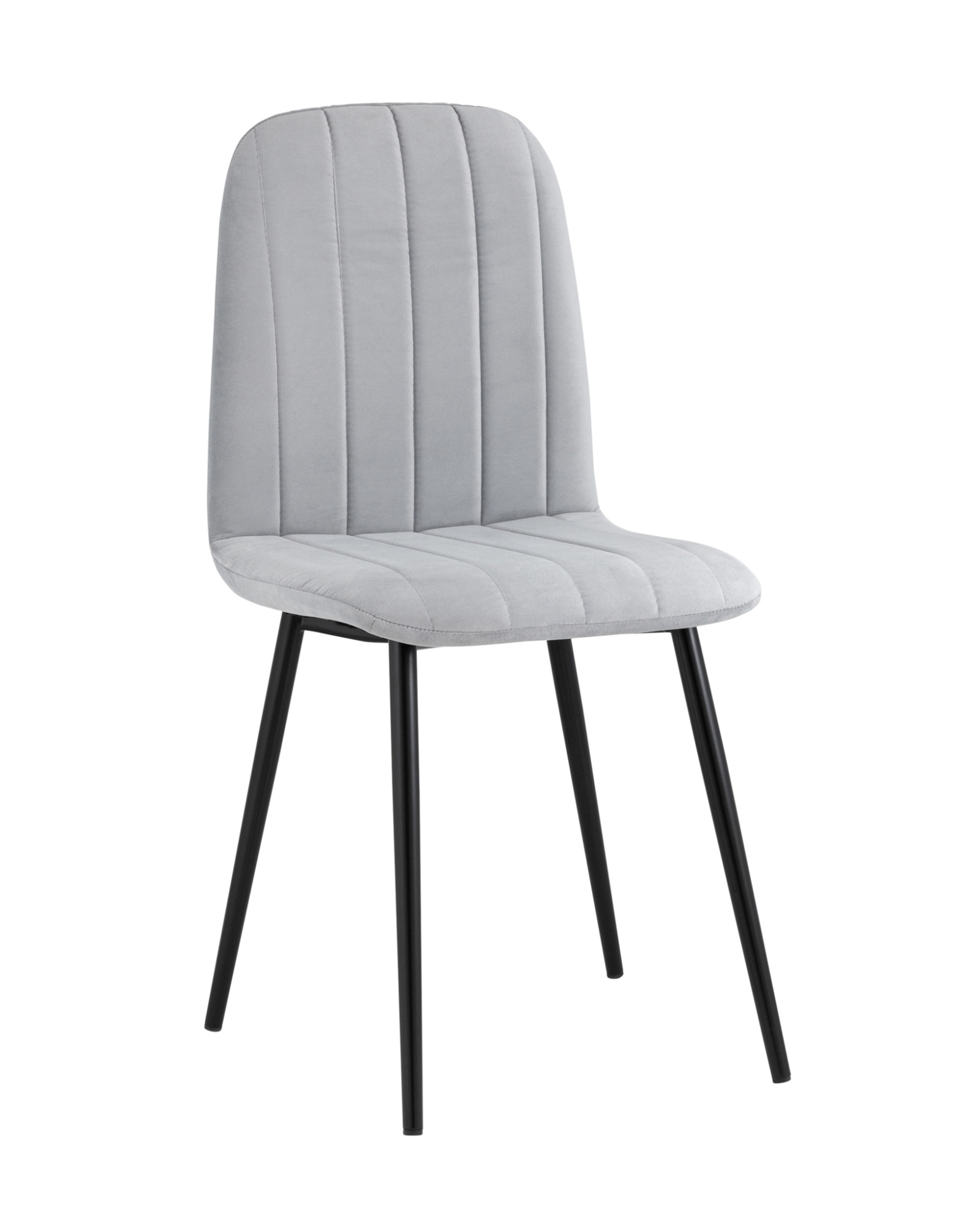 Стул Easy велюр светло-серый Stool Group