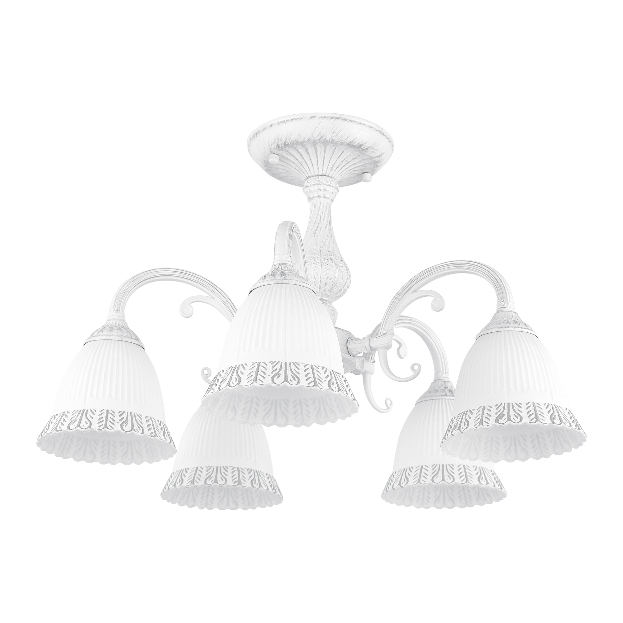 Люстра с плафонами 347410/5 WT+SL Arte Milano