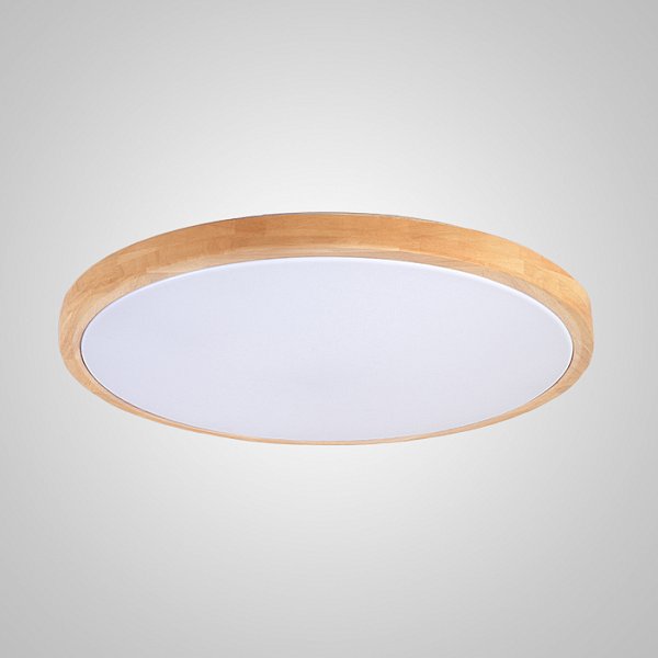 Потолочный светильник DISC WOOD D40 by ImperiumLoft