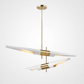 Потолочная люстра MARECHEN L160 L4 White by ImperiumLoft