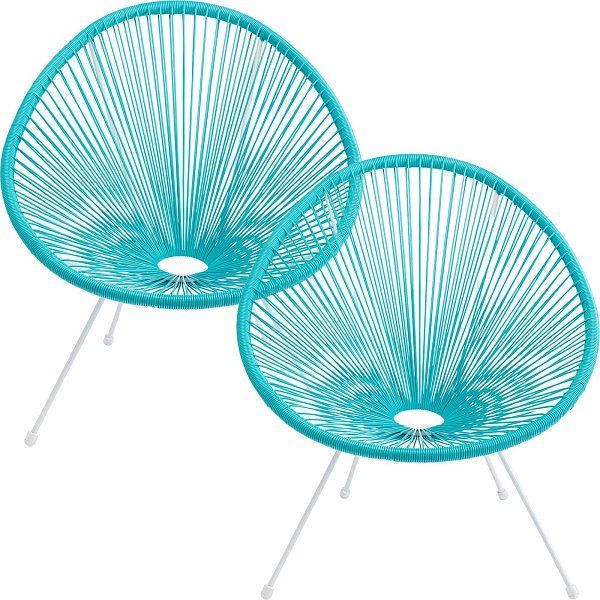 Кресло Acapulco Turquoise KARE 47429
