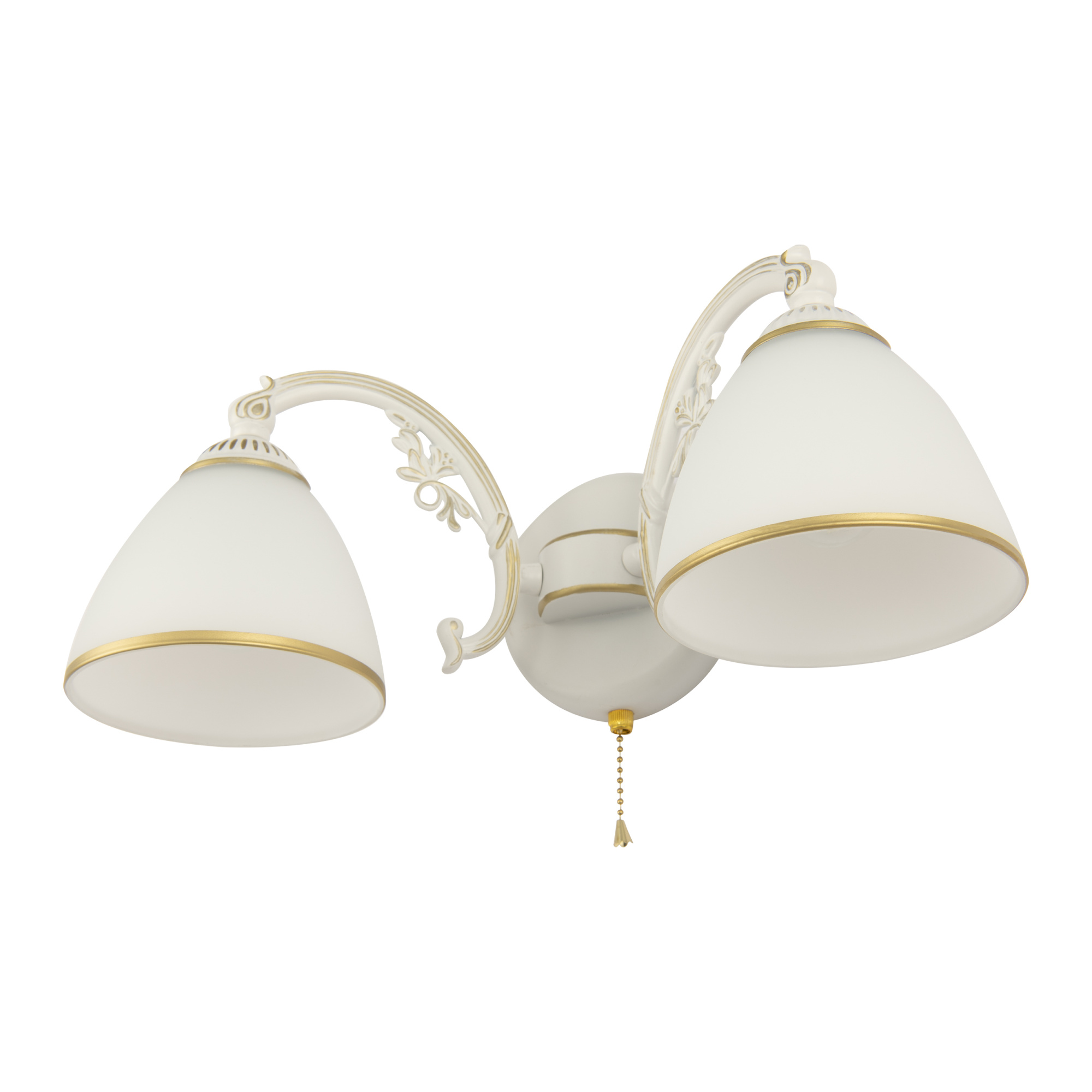 Бра с плафонами 341837/2W WT+G Arte Milano